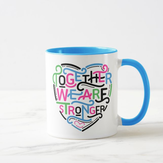 Mug Ensemble, Nous Sommes Plus Forts (Droite)