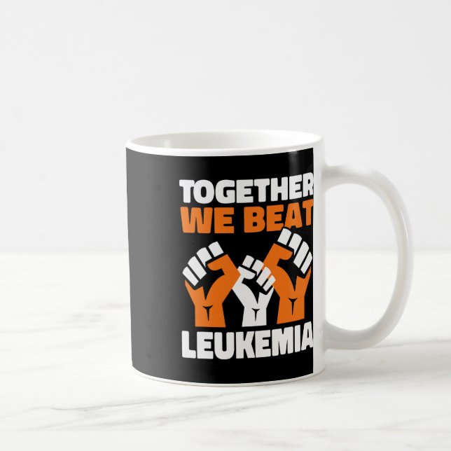 Mug Ensemble nous vainquons la leucémie Sensibilisatio (Droite)