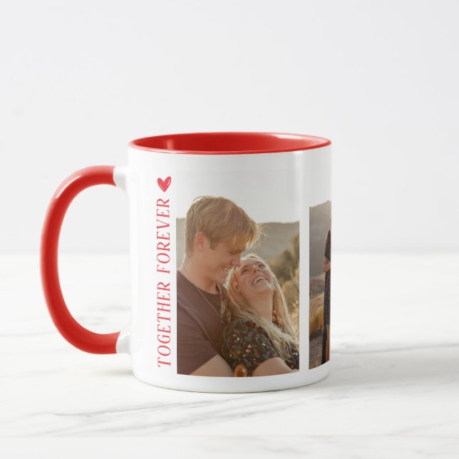 MUG ENSEMBLE POUR TOUJOURS | 3 PHOTOS LA JOURNÉE DE VA (Gauche)