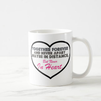 Mug Ensemble pour toujours et jamais à part .......
