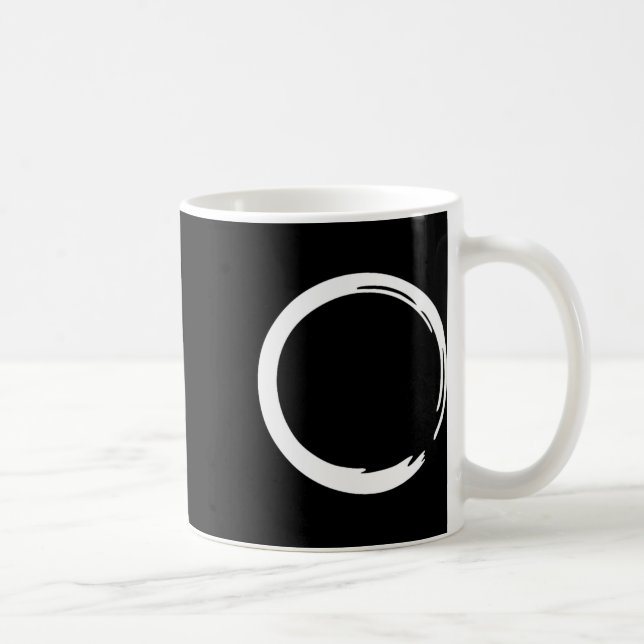 Mug Enso, Zen, Cercle, Symbole, Bouddhisme, Bouddha, M (Droite)