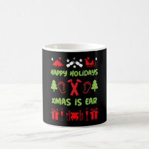 Mug ENT Otolaryngologie Otorhinolaryngologue Xmas