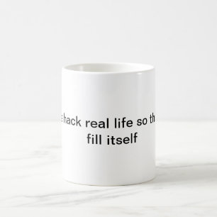 Mug Entaille de vie réelle