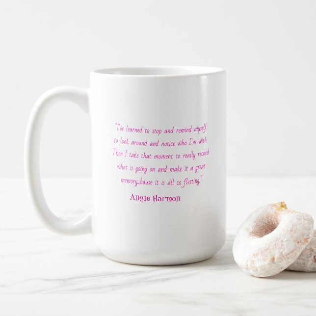 Mug Entailles de la vie (Avec donut)