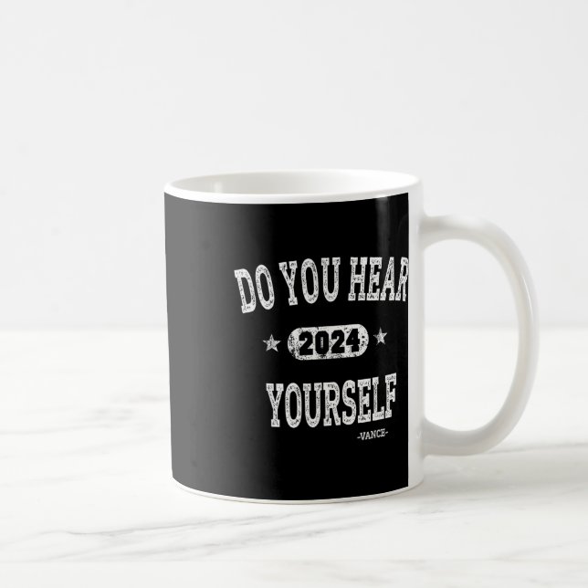 Mug Entendez-vous Vance 2024 L'interviewer Trump (Droite)