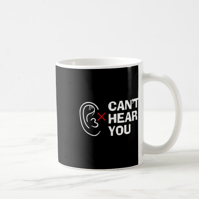 Mug Entendre la langue des signes des sourds  (Droite)