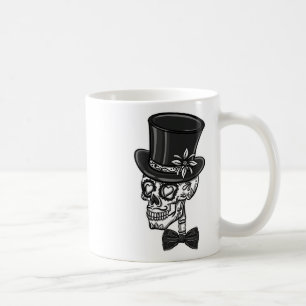 Mug Enterrement de vie de garçon crâne en sucre du mar
