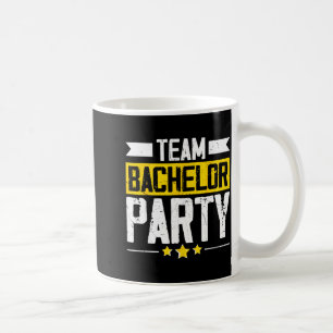 Mug Enterrement de vie de garçon de mariage de marié d