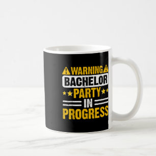 Mug Enterrement de vie de garçon de mariage de marié d
