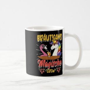 Mug Enterrement de vie de garçon Mariée Marié Bachelor