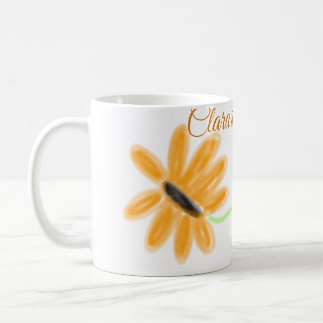 Mug enterrement de vie de jeune fille ajoutez nom date (Gauche)