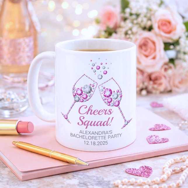 Mug Enterrement de vie de jeune fille Cheers (Créateur téléchargé)
