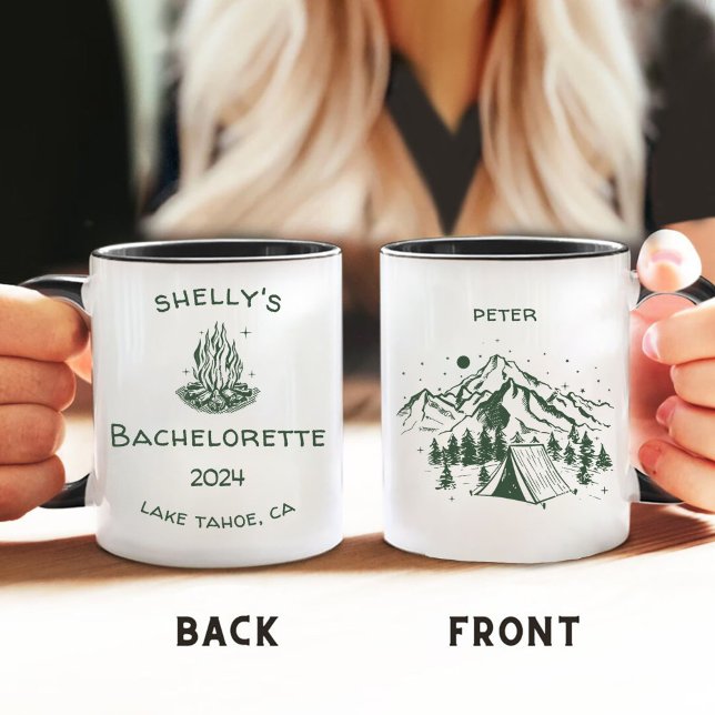 Mug Enterrement de vie de jeune fille simple et modern (Créateur téléchargé)