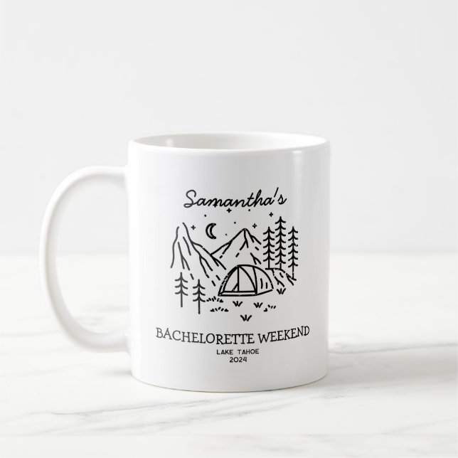 Mug Enterrement de vie de jeune fille simple moderne r (Gauche)