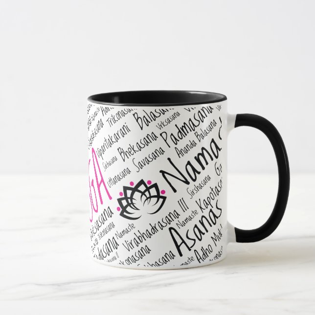 Mug Enthousiaste de yoga (Droite)