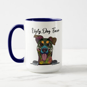 Mug Entlebucher Mountain Dog laide chien visage muet