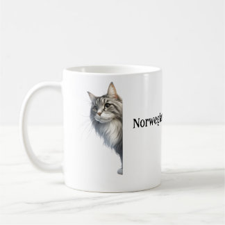 Mug Entourez vos mains de joie festive avec Feline Cat