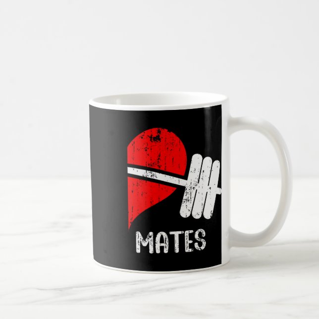 Mug Entraînement Amusant Couple Romantique Corresponda (Droite)