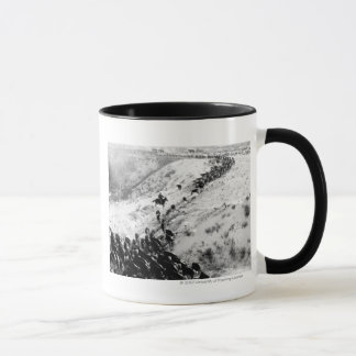 Mug Entraînement des bétail pendant l'hiver