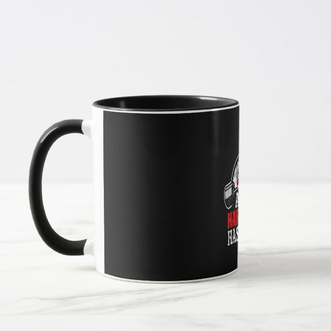 Mug Entraînement Drôle - Tout Mon Travail Dur A Payé L (Gauche)