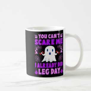 Mug Entraînement Halloween Femmes Fantôme avec Haltère