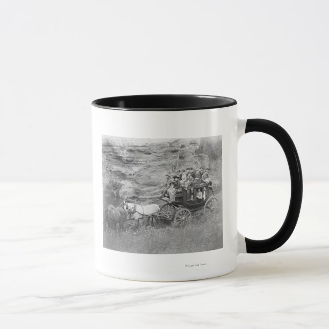 Mug Entraînement portant des hommes, des femmes et des (Droite)