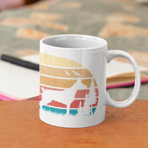 Mug Entraîneur Amoureux des chiens Retro Styled Person