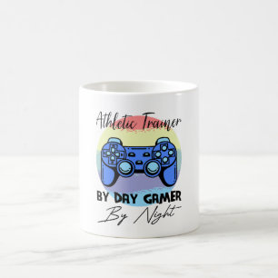 Mug Entraîneur Athlétique Par Joueur De Jour Par Nuit