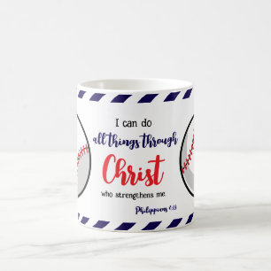 Mug Entraîneur de baseball et softball Faith Sports Ph