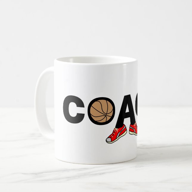 Mug Entraîneur de basket-ball (Devant gauche)
