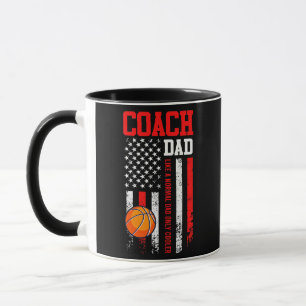 Mug Entraîneur de basket-ball Papa basketball joueur U