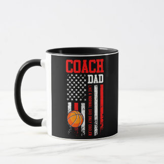 Mug Entraîneur de basket-ball Papa basketball joueur U