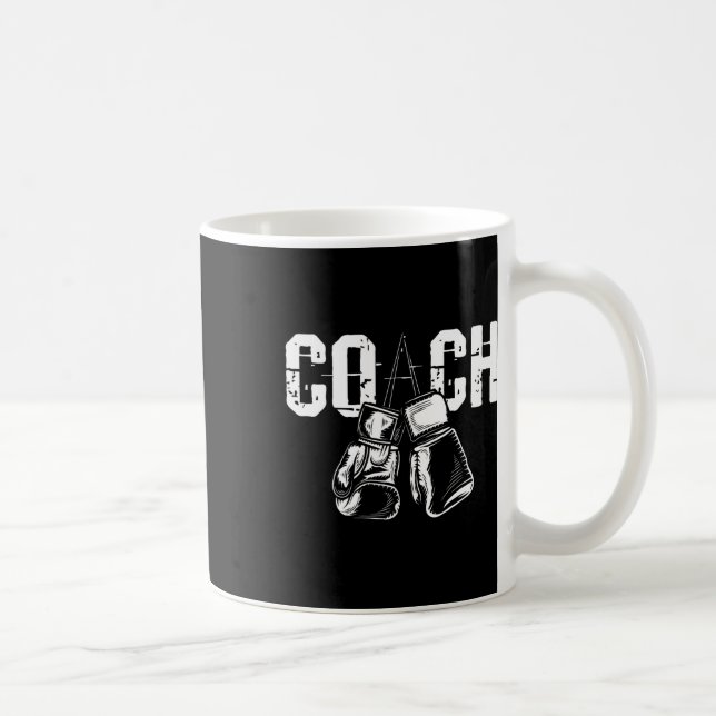 Mug Entraîneur de boxe - Kickboxing Kickboxer Gym Boxe (Droite)
