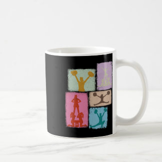 Mug Entraîneur de Cheerleading Collage Cheerleader Jeu