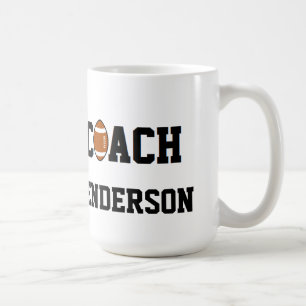 Mug Entraîneur de football américain personnalisé