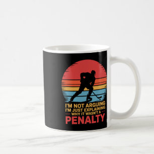 Mug Entraîneur de hockey sur glace Joueur et pénalité 
