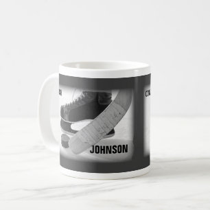 Mug Entraîneur de hockey sur glace Merci