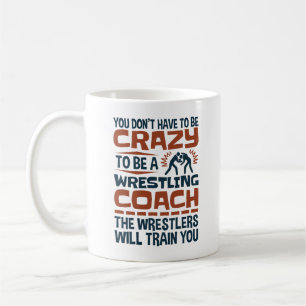Mug Entraîneur de lutte drôle citation folle