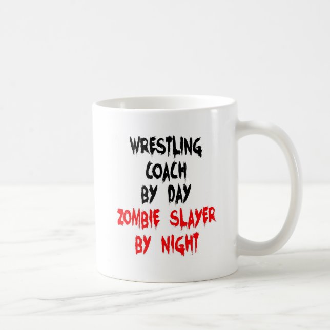 Mug Entraîneur de lutte Zombie Slayer (Droite)