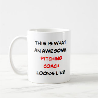Mug entraîneur de pitching, génial