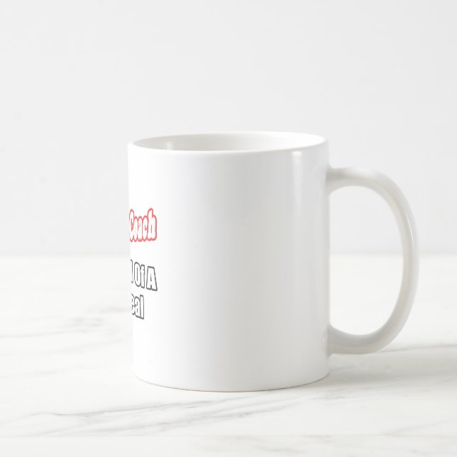 Mug Entraîneur de softball...Big Deal (Droite)