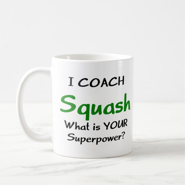 Mug entraîneur de squash (Gauche)
