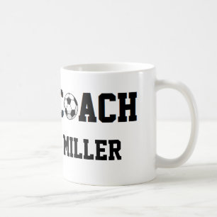 Mug Entraîneur du football personnalisé