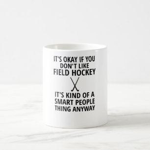 Mug Entraîneur du joueur de hockey de terrain de hock