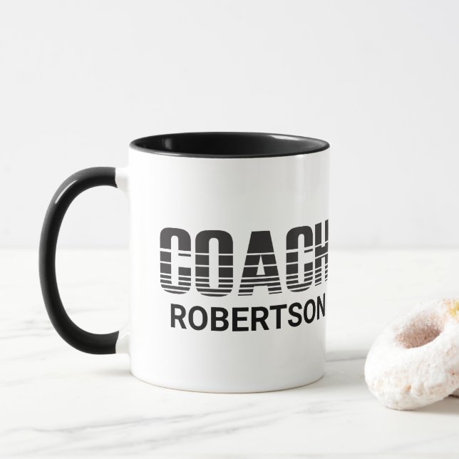 Mug Entraîneur personnalisé (Avec donut)