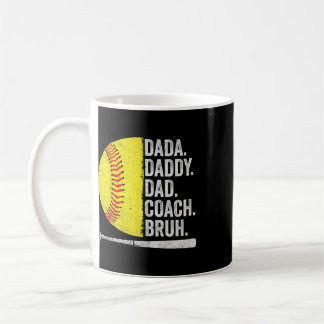 Mug Entraîneur Softbyll Papa Fête des Pères Drôle Soft
