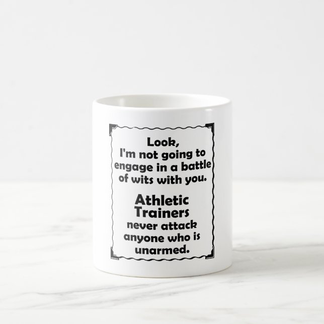 Mug Entraîneur sportif de joute d'esprit (Centre)