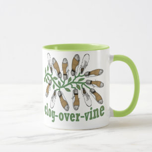 Mug Entrave au-dessus de danse de vigne
