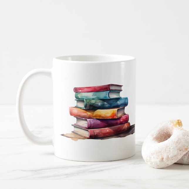 Mug Entre un livre et vous (Avec donut)