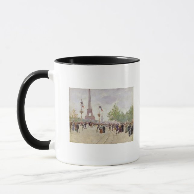 Mug Entrée à l'exposition Universelle, 1889 (Gauche)